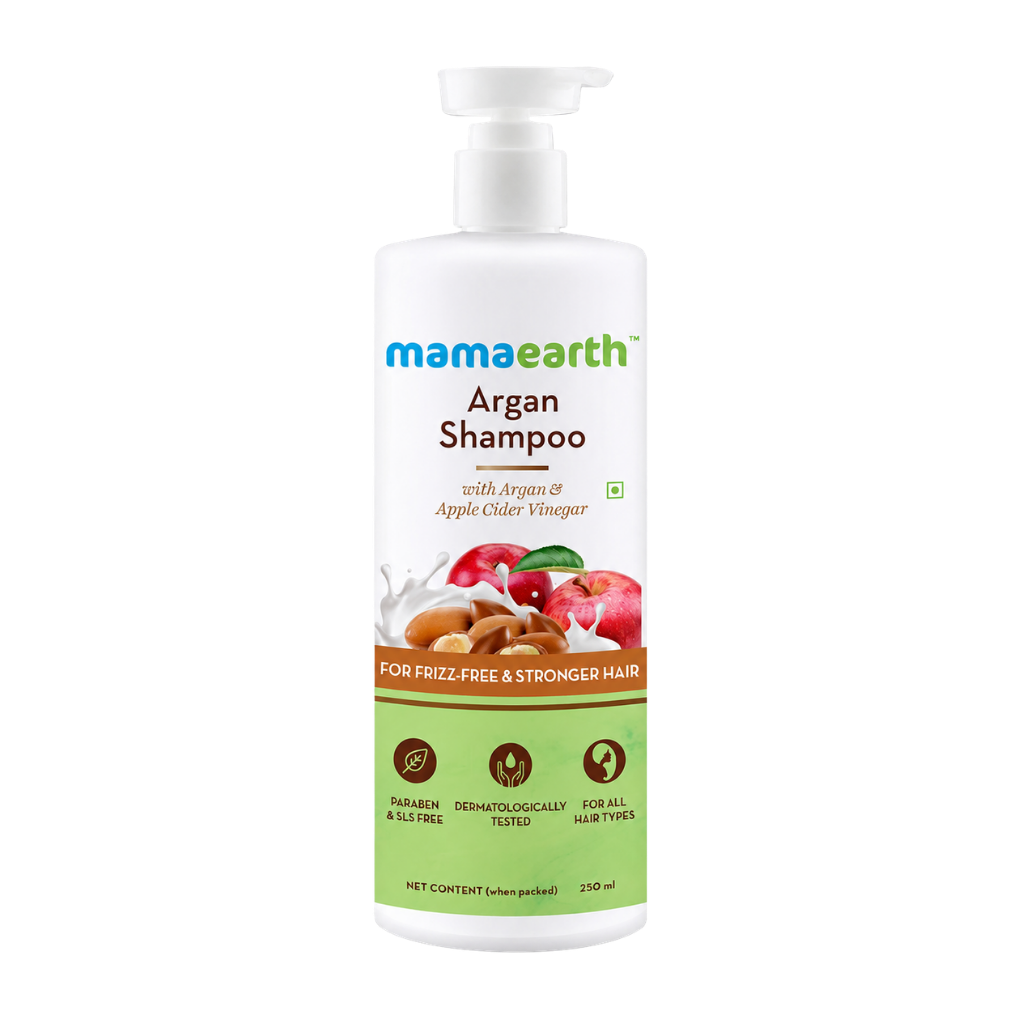 Mamaearth Argan Shampoo 250 ml buy online USA - 1